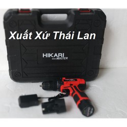 MÁY KHOAN PIN HIKARI phụ kiện-MÁY KHOAN PIN THÁI LAN