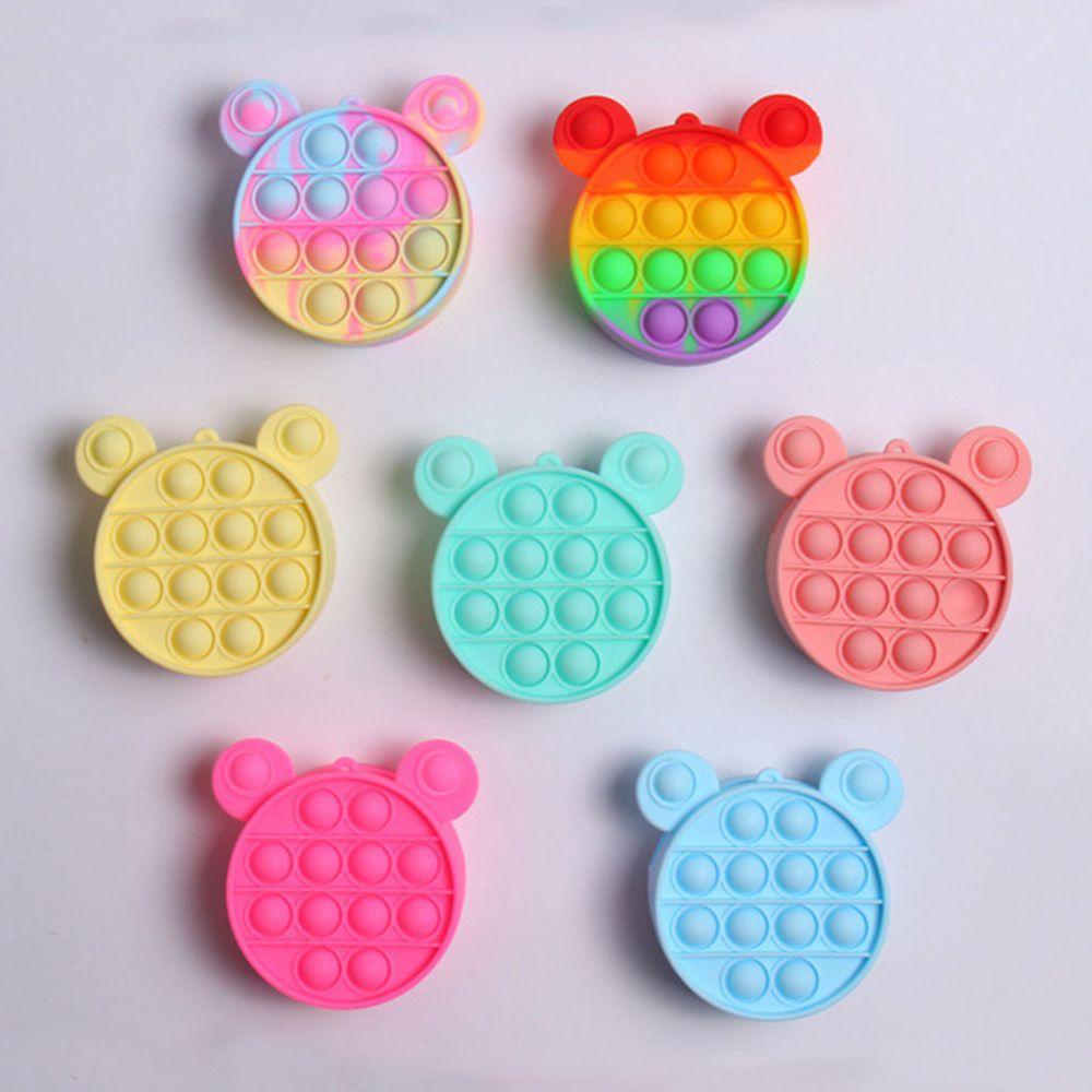 Móc Chìa Khóa Dạng Túi Đựng Tiền Xu In Hình PATRICIA Rodent Pioneer Chống Căng Thẳng