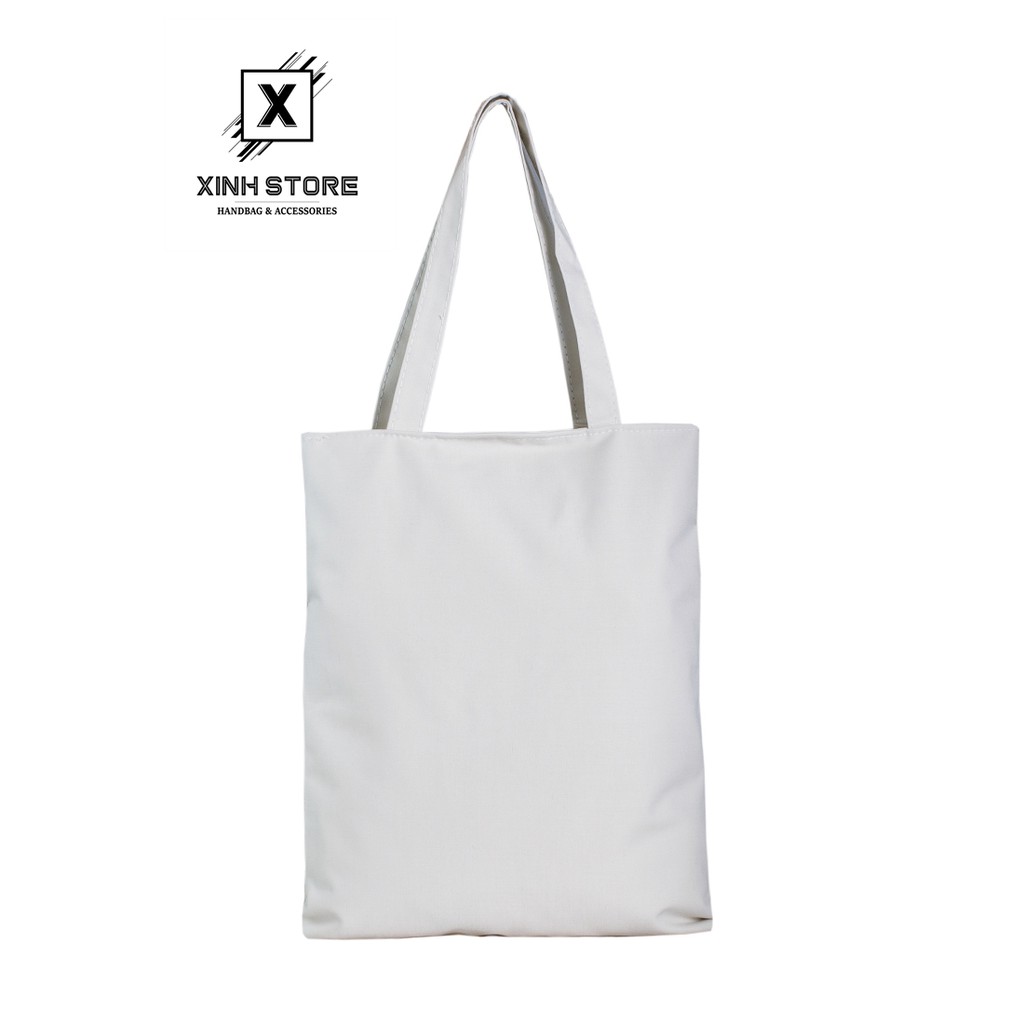 Túi Vải Đeo Vai Tote Bag Trái Dâu XinhStore