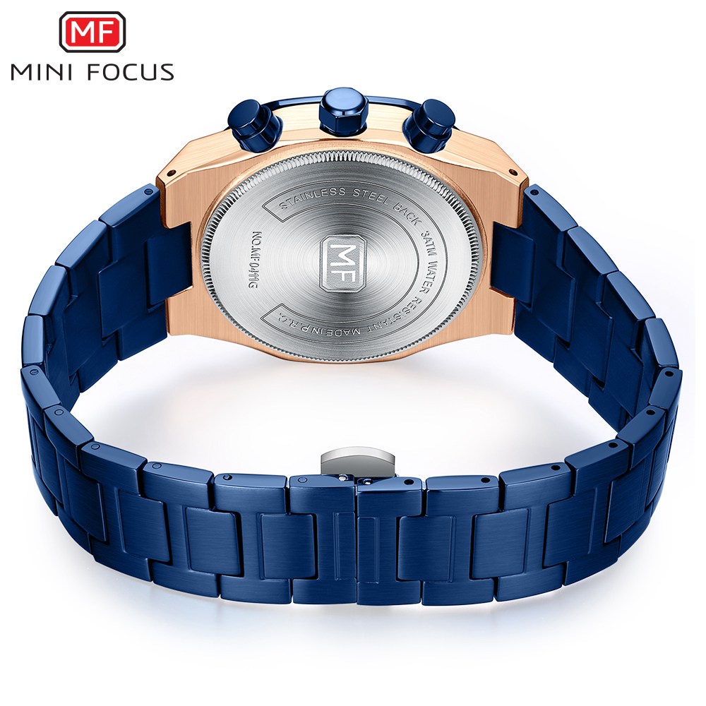 Đồng Hồ Analog Máy Quartz MINI FOCUS MF0411G Sang Trọng Cho Nam