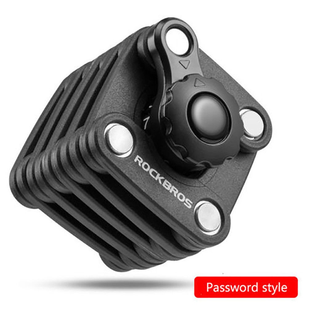 Ổ Khoá ROCKBROS Dạng Chìa/ Mật Khẩu Chống Trộm Chất Lượng Cao Cho Xe Đạp Mtb 2 Kích Cỡ