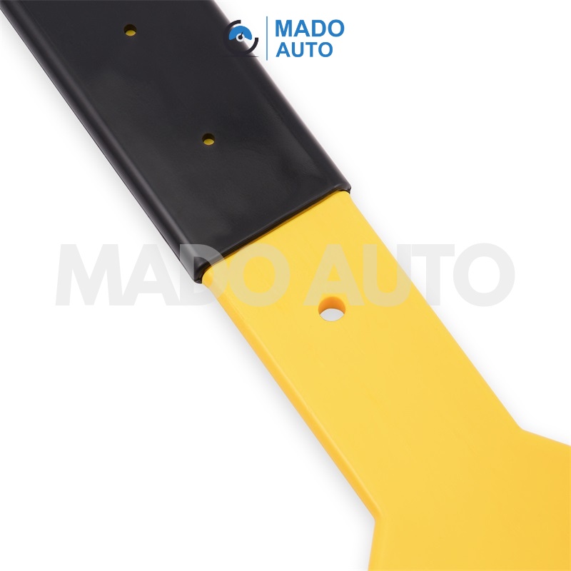 Gạt dán Film cách nhiệt kính xe ô tô cỡ đại cán đen, lưỡi vàng cứng MADO AUTO GH-220