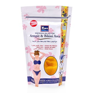 Muối tẩy tế bào chết vùng nách và bikini 220g