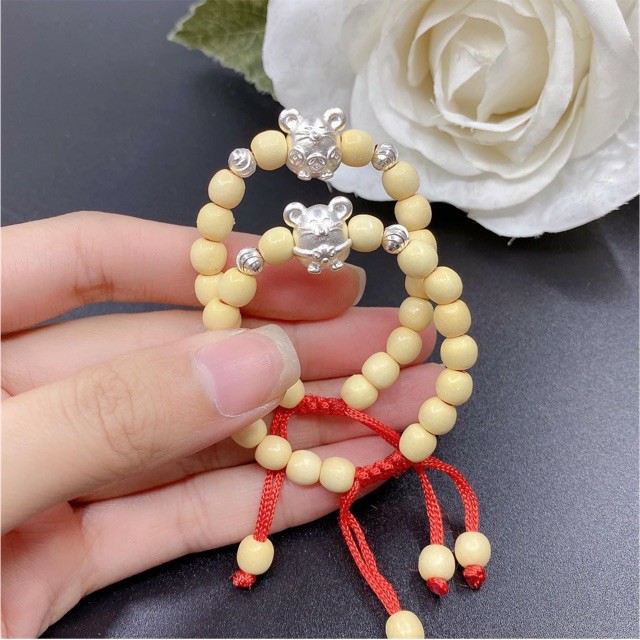 Vòng dâu cho bé🍁FREESHIP🍁Vòng dâu tránh tà con giáp chuột ngộ nghĩnh [vong cho be](Vòng Dâu Chuột) | BigBuy360 - bigbuy360.vn