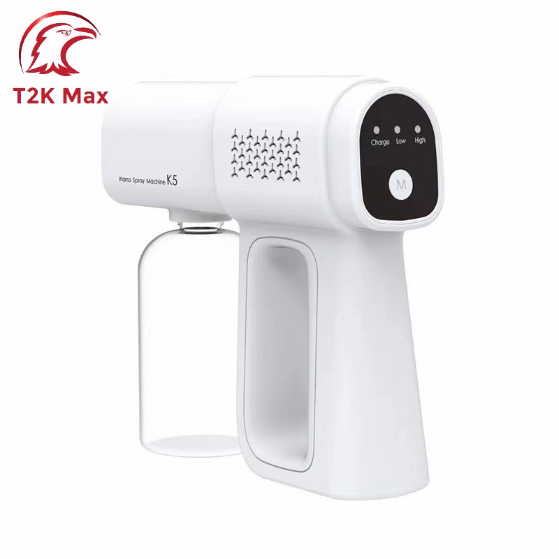 Súng Phun Khử Khuẩn NANO K5, K5 Pro - Máy Xịt Khử Khuẩn Cầm Tay Chống Dịch Cao Cấp - T2K Max