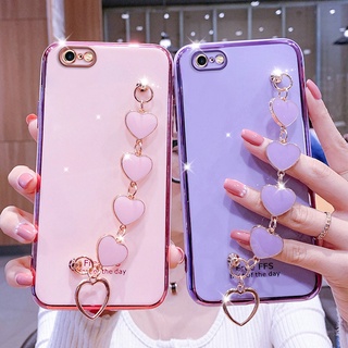 ốp lưng iphone6 iphone6s iphone 6 plus iphone 6s plus Ốp Điện Thoại Silicon Mềm Có Dây Đeo Cổ Tay Cho iphone 6 6s 6 plus 6s plus