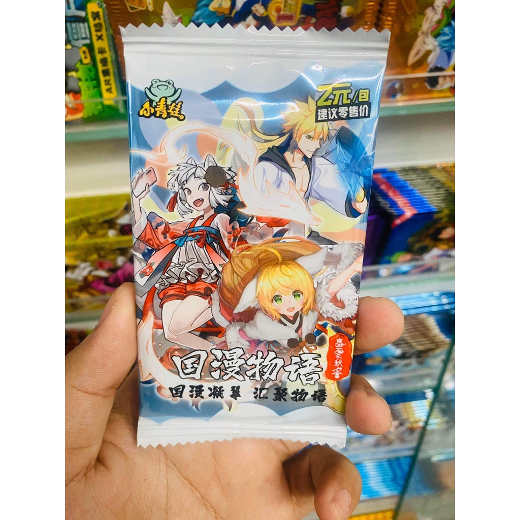 [ Vũ Trí Ba ] Tổng hợp Set 5 ảnh thẻ nhân phẩm Anime Digimon Waifu Jujutsu Kaisen Jojo ngẫu nhiên chibi xinh xắn