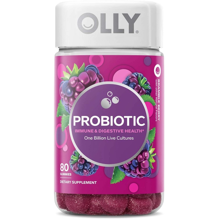 [DATE 09/2022] OLLY PROBIOTIC 80 GUMMIES (80 VIÊN)