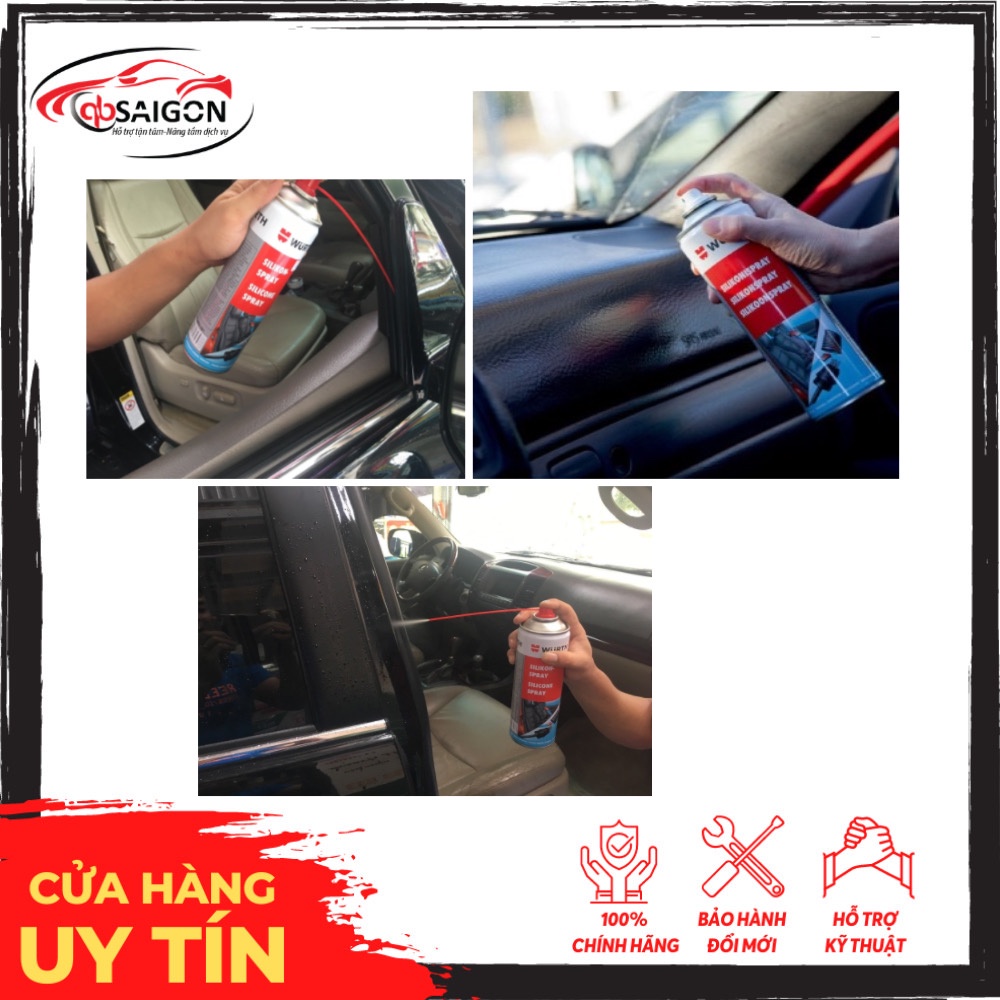 ] 🚗 Dầu Silicon Bảo Dưỡng Đa Năng 500ml-Wurth-Đức-0893221