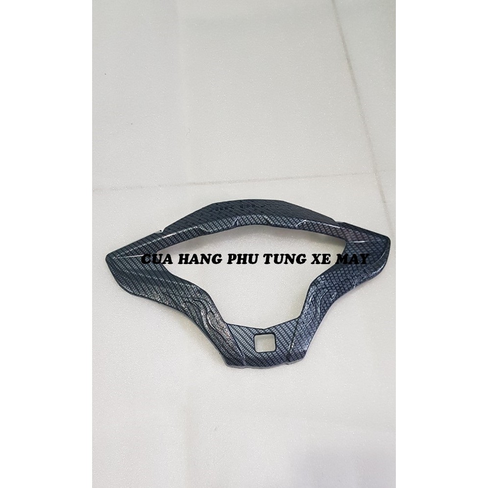 Ốp viền đồng hồ cho xe Air Blade 2016 - 2019 cacbon