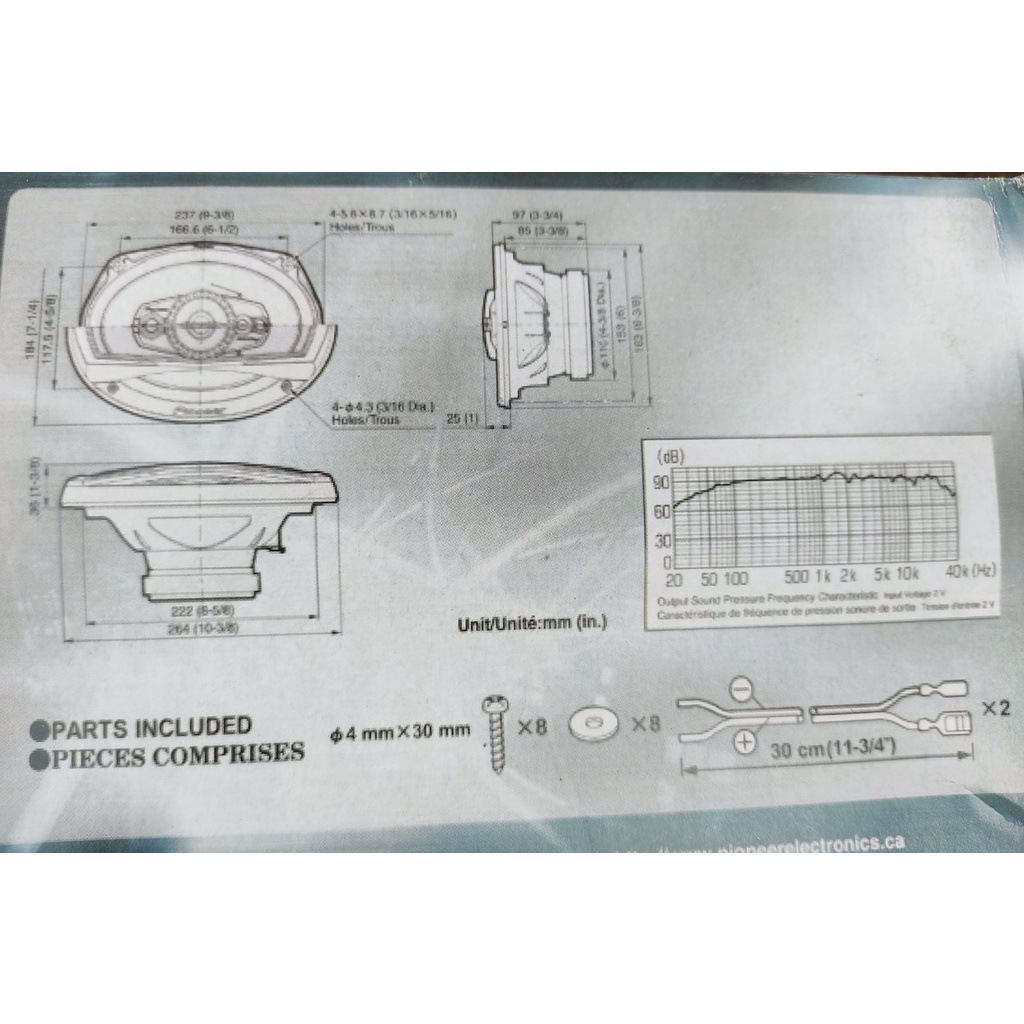 BỘ 02 CỦ LOA Ô TÔ JBN A6989 - HÀNG KHỦNG CHẤT LƯỢNG - LOA ĐỒNG TRỤC 500W