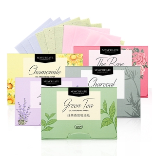 Set 100 giấy thấm dầu MAYCREATE giảm nhờn ngừa mụn tiện dụng