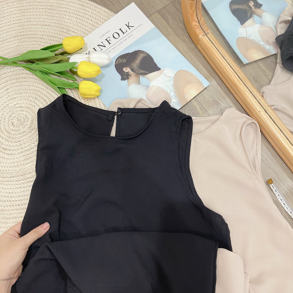 Váy suông đũi ULZZANG xinh | BigBuy360 - bigbuy360.vn