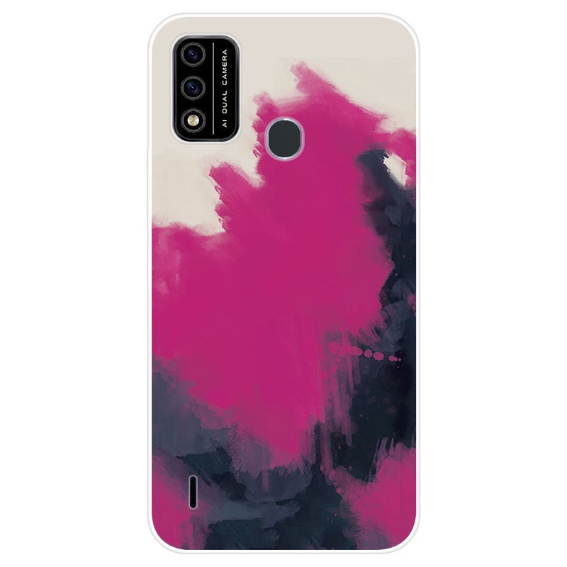 Ốp Điện Thoại TPU Silicon Mềm Họa Tiết Hoạt Hình Cho Itel A48 itelA48