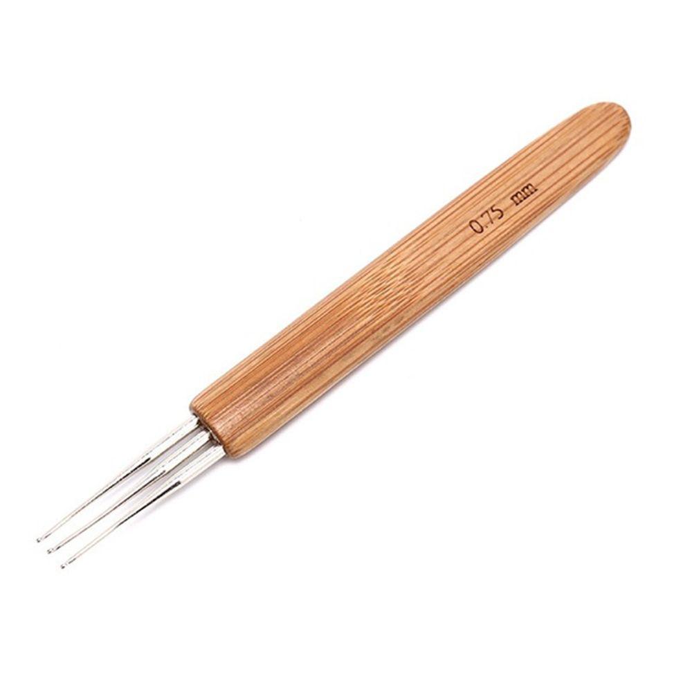 Kim Đan Len Tay Cầm Bằng Tre One / Doube / Ba Đầu Làm Tóc Dreadlock