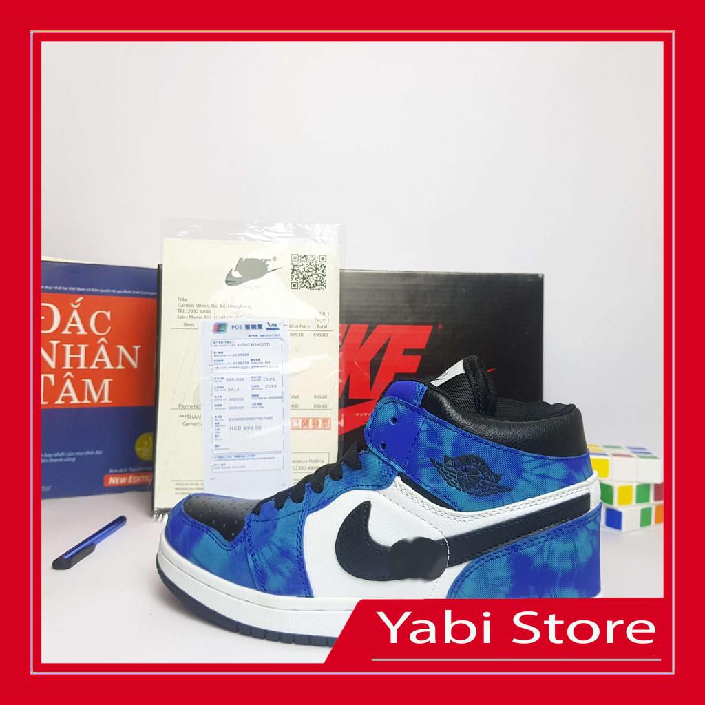 🔥FREE SHIP-HÀNG QUẢNG CHÂU 🔥Giày thể thao sneaker🔥Air Jordan 1 high retro tie dye full box - Yabi Store | BigBuy360 - bigbuy360.vn