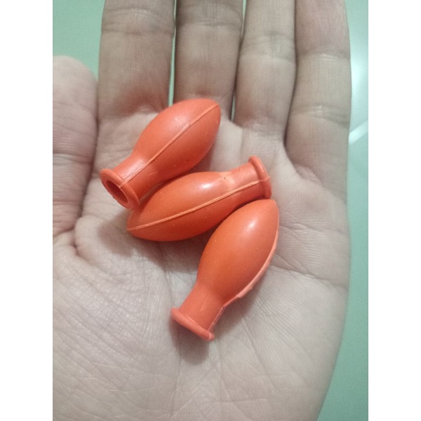 3 quả bóp cao su gắn ống pipet bơm hút dung dịch dùng cho ống 1.5 ml trở xuống