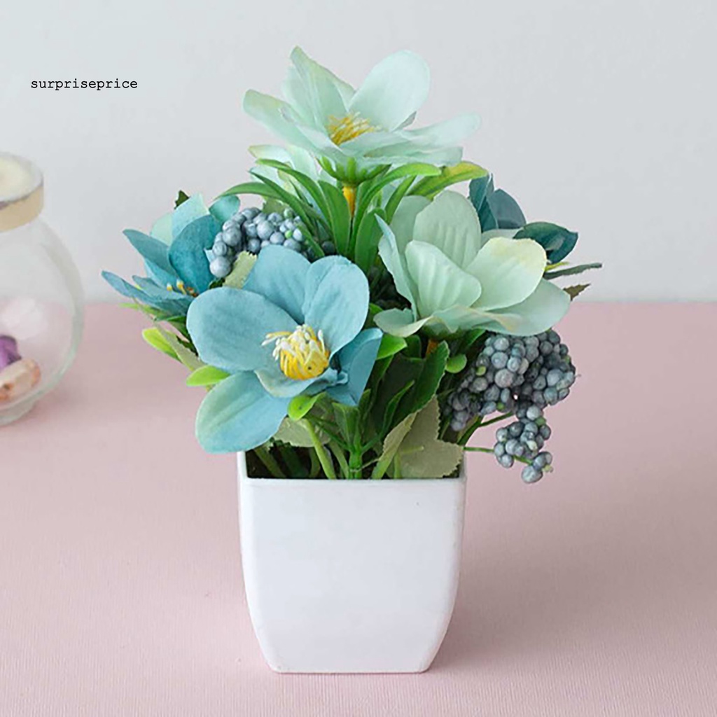 Cây cảnh nhân tạo bằng nhựa dùng cho trang trí để bàn tươi mát