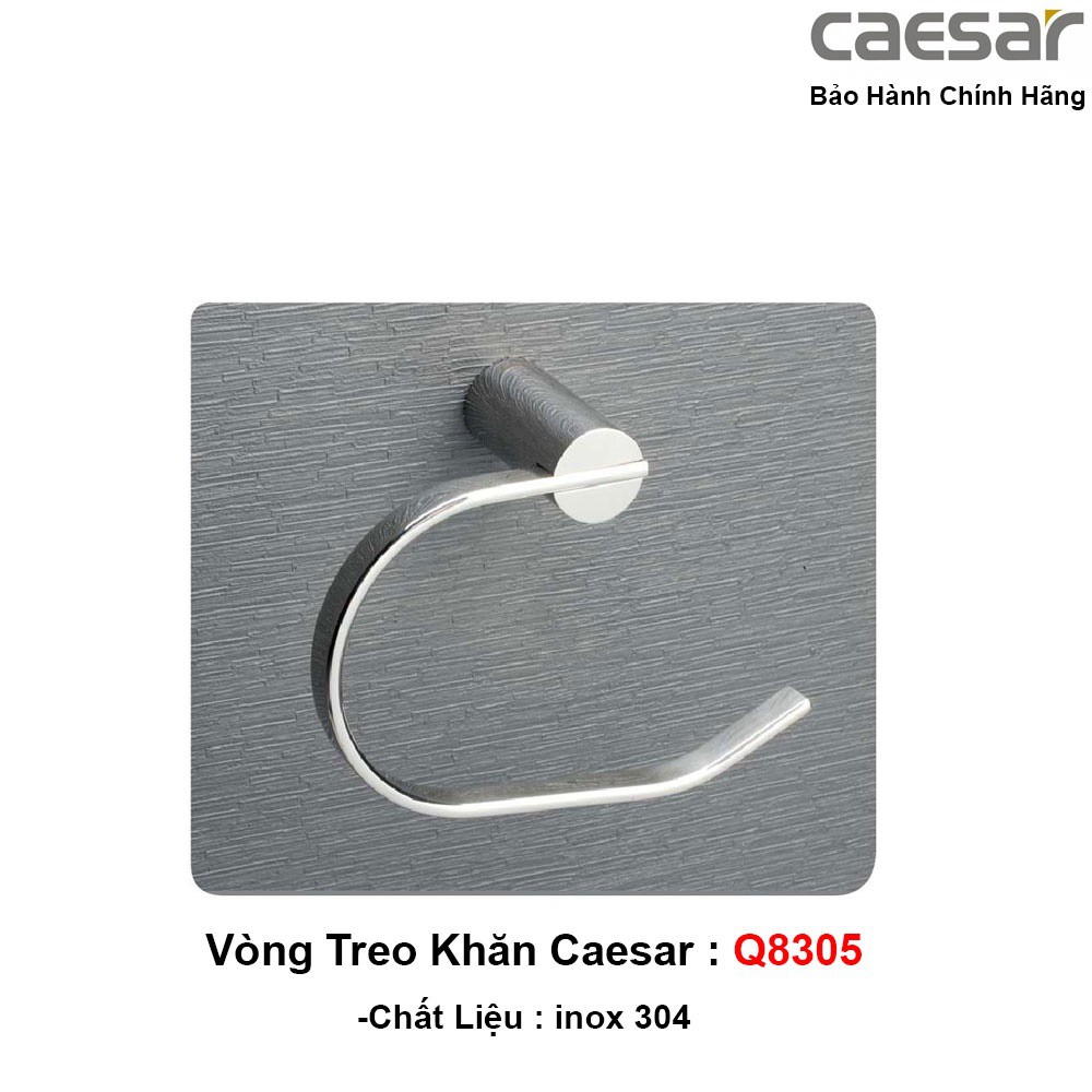 Vòng treo khăn inox Caesar Q8305