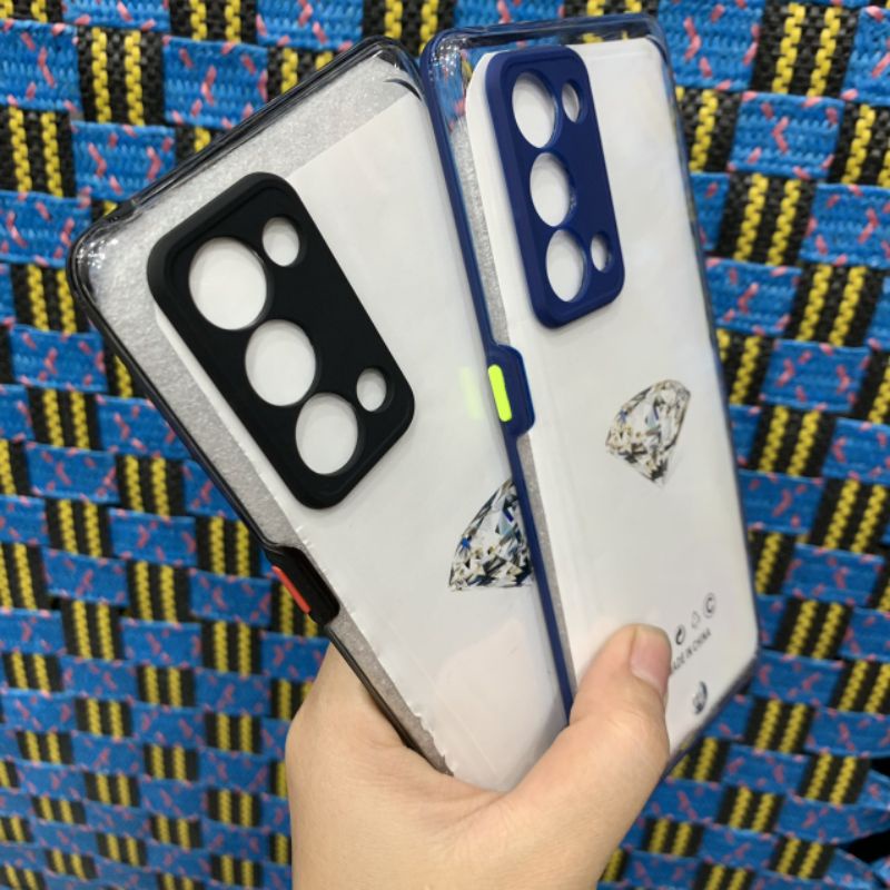 Case ốp lưng Oppo Reno 6 pro 5G / Reno 6 Pro plus 5G viền dẻo màu lưng trong suốt chống ố vàng bảo vệ camera