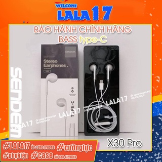 Tai nghe Sendem X30 có dây nhét tai cổng type C cao cấp lala17