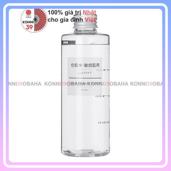 Nước hoa hồng Muji light toning high moisture 200ml Da khô