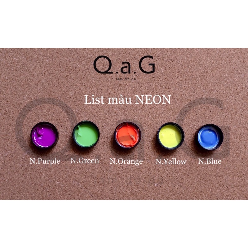 Sơn vẽ giầy, đồ da Angelus màu neon 50ml
