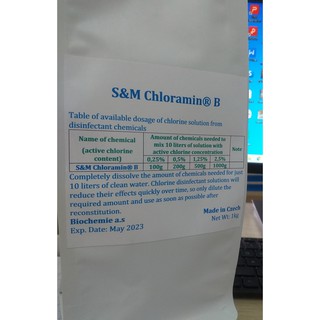 Cloramin B - chất khử trùng, sát khuẩn túi 1kg (Tiệp Khắc)