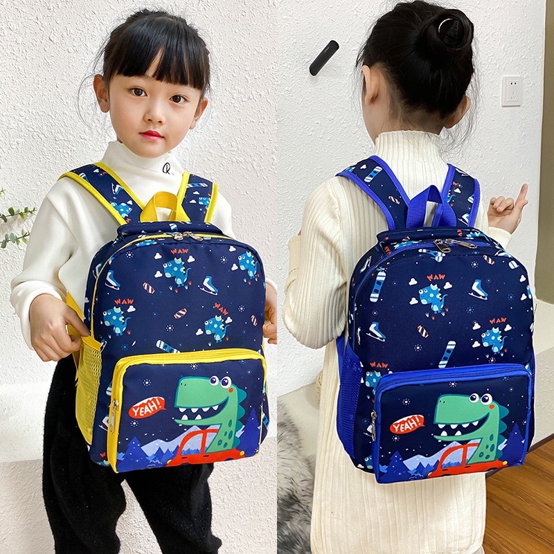 Balo mẫu giáo cho bé trai và bé gái hình khủng long cho bé từ 1-5 tuổi