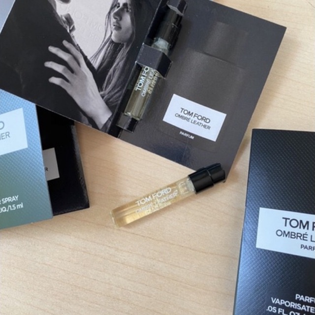 Vial 1.5ML - Nước hoa Nam - Tom Ford Ombre Leather parfum - vaporisateur spray