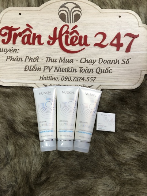 Sữa Rửa Mặt Chạy Máy AgeLOC Lumispa Nuskin Dành Cho Da Thường/NorMal