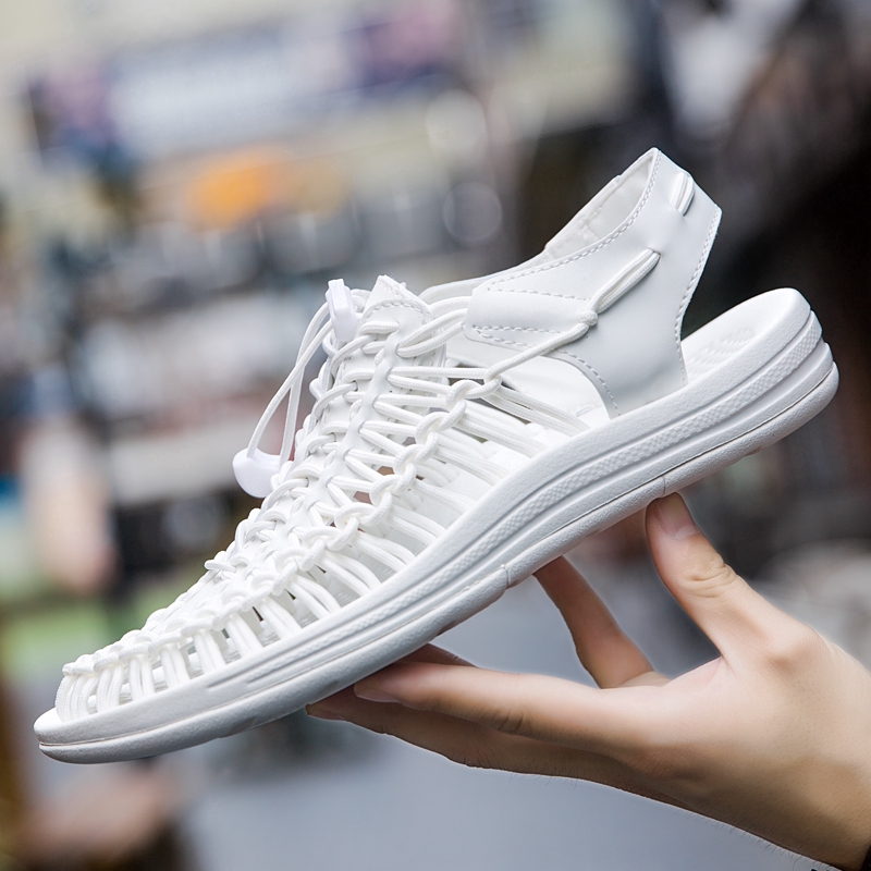 Giày sandal thiết kế đan dây độc đáo kích thước 35~50
