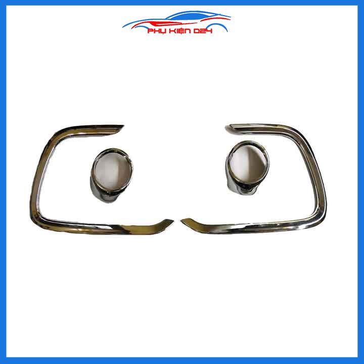 Ốp viền đèn gầm trước sau xe  i10 Hatchback 2017-2018-2019-2020-2021 mạ Crom chống trầy trang trí làm đẹp xe