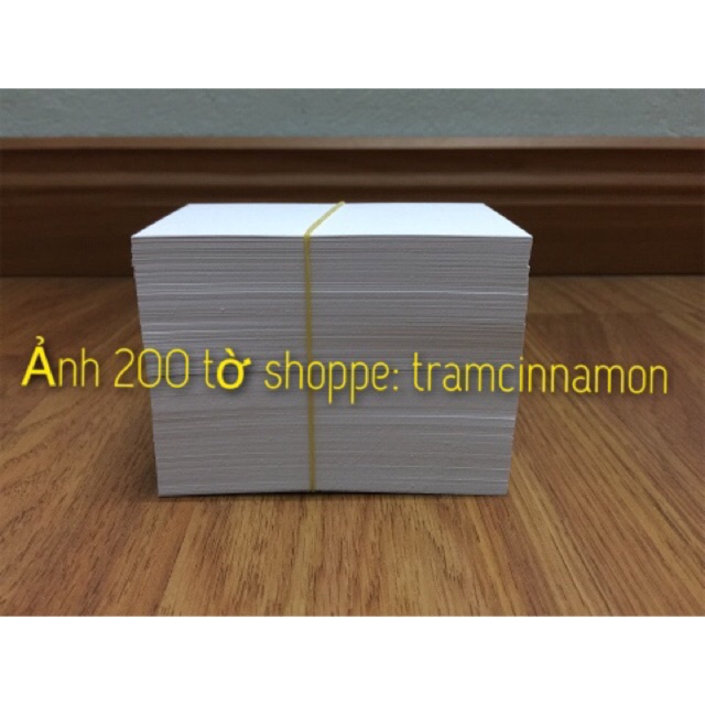 200 thẻ flashcard học từ vựng 300gms, 350gms
