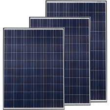 Combo 3 tấm pin năng lượng mặt trời 100W mono