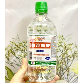 Cồn 70 độ Vĩnh Phúc 500ml - Cồn trắng 70 độ VP chai 0,5 lít