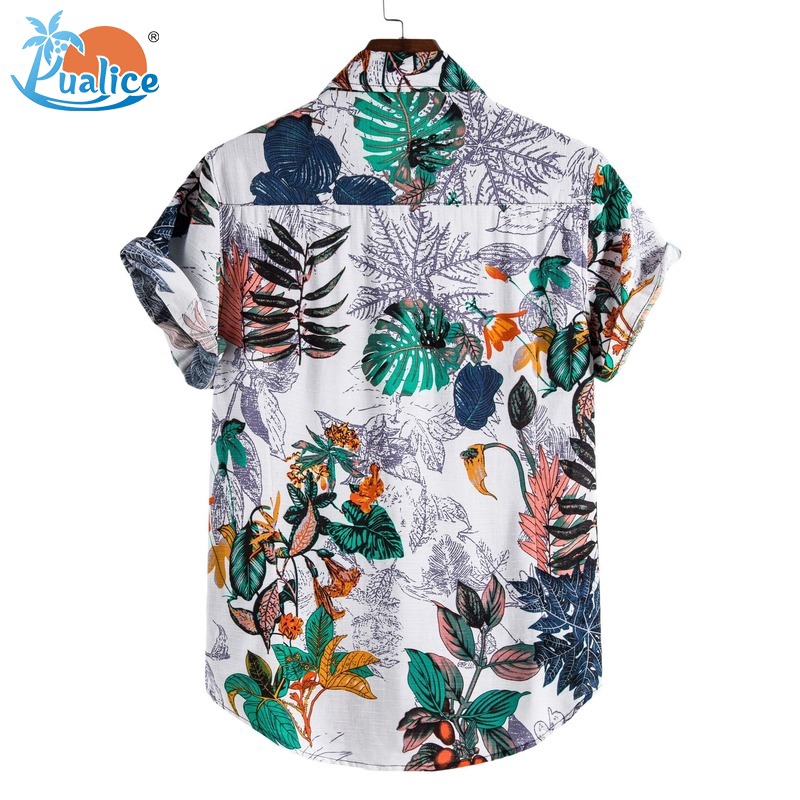 Men's spring and autumn digital printing long-sleeved shirt men's lapel shirt31 | BigBuy360 - bigbuy360.vn