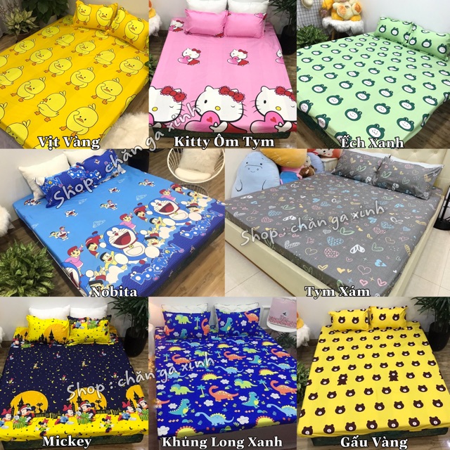 Vỏ gối ôm Cotton Poly nhiều hoạ tiết ngộ nghĩnh | WebRaoVat - webraovat.net.vn