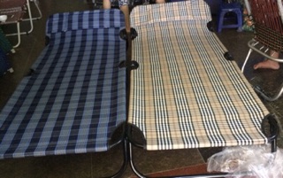 Giường gấp vải bạt