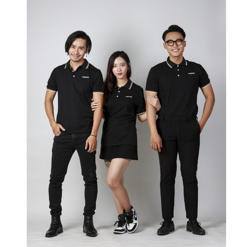Áo thun Polo nam nữ UNISEX cổ bẻ vải Cotton xuất xịn, chuẩn form,sang trọng Lịch lãm Midori Local Brand M STUDIO