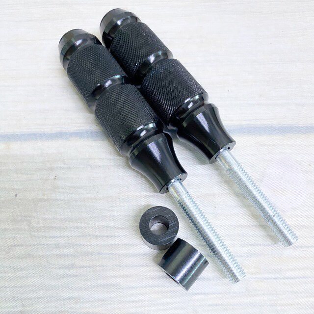 [Giá 1 đôi] Gù chống đổ sau gai nhám nhỏ.Nhôm CNC Đủ Màu