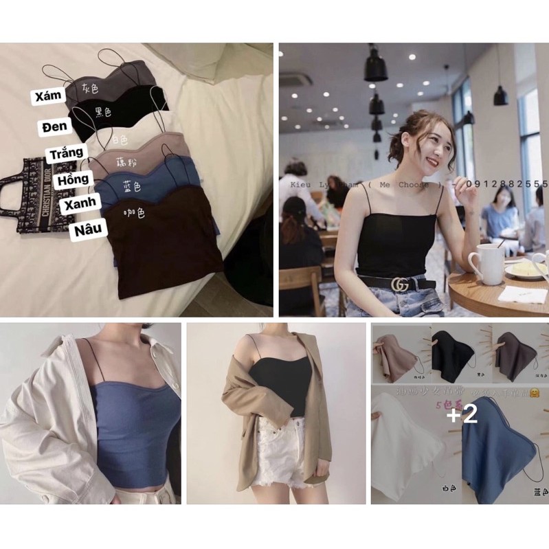 HÀNG CÓ SẴN - áo dây sợi bún #99k/2 chiếc | BigBuy360 - bigbuy360.vn