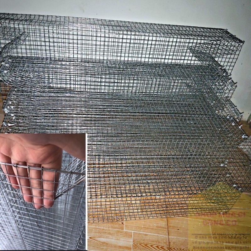 Lồng Bẫy Rắn Thông Minh  2 Cửa Size 80cm x12