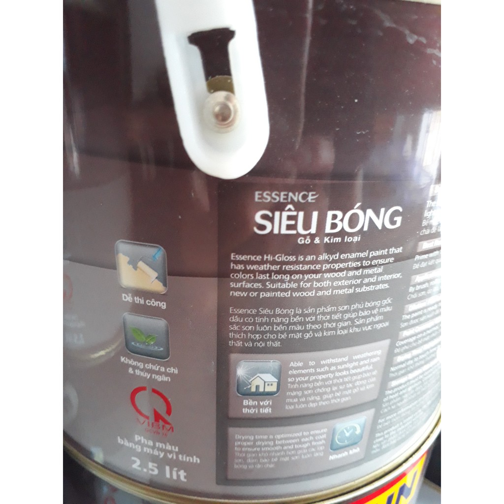 Sơn Dầu JOTUN ESSEN Siêu Bóng dành cho Gỗ và Kim Loại 2.5L [Hàng Chính Hãng] Giá cạnh tranh - Uy tín #Sondaujotun