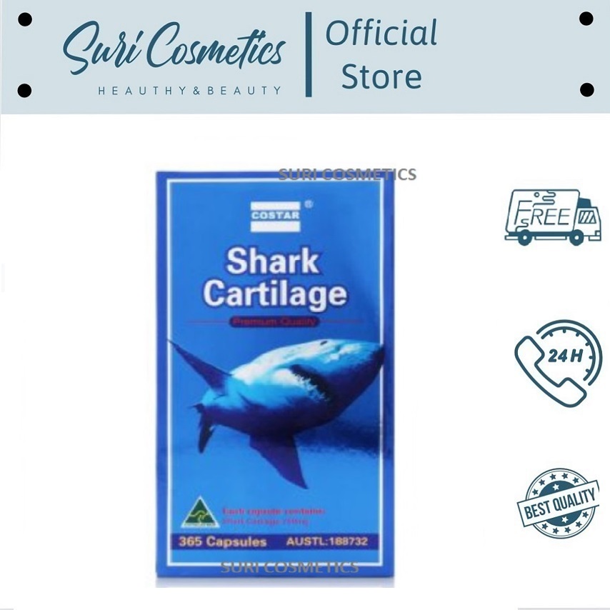 Sụn Blue Shark Cartilage Costar 365 Viên