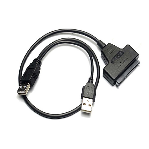 Cáp Chuyển Đổi USB 2.0 Sang 2.5inch 22Pin 7+15 ATA SATA 2.0 HDD/SSD | BigBuy360 - bigbuy360.vn