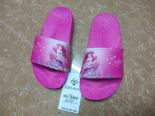 Dep lê bé gái công chúa siêu nhẹ EVA hàng VNXK DE2502( 25-30)