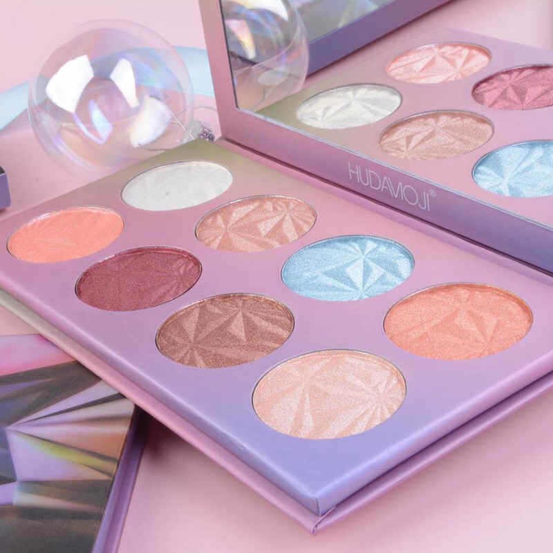 Bảng bắt sáng, má hồng Hudamoji 8 ô | BigBuy360 - bigbuy360.vn