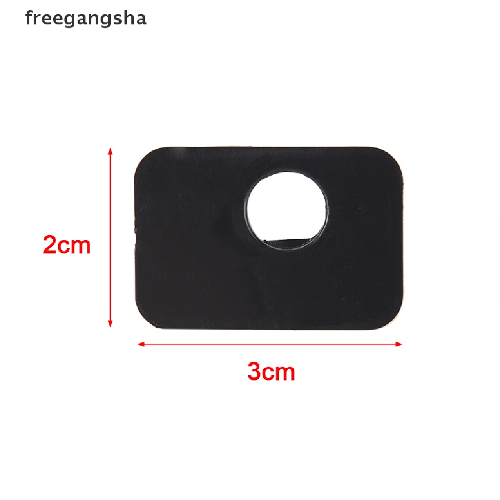 [FREG] Professional 6Pcs Recurve Bow Arrow Rest Right/Left Hand 3 x 2 x 1cm Black FDH