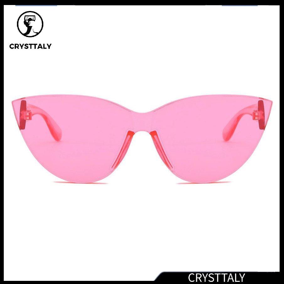 （05239)Fashion Cute Sexy Retro Love Heart Rimless Sunglasses Women Luxury Sun Glasses
